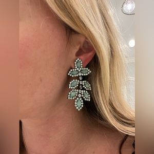 Holiday leaf earrings